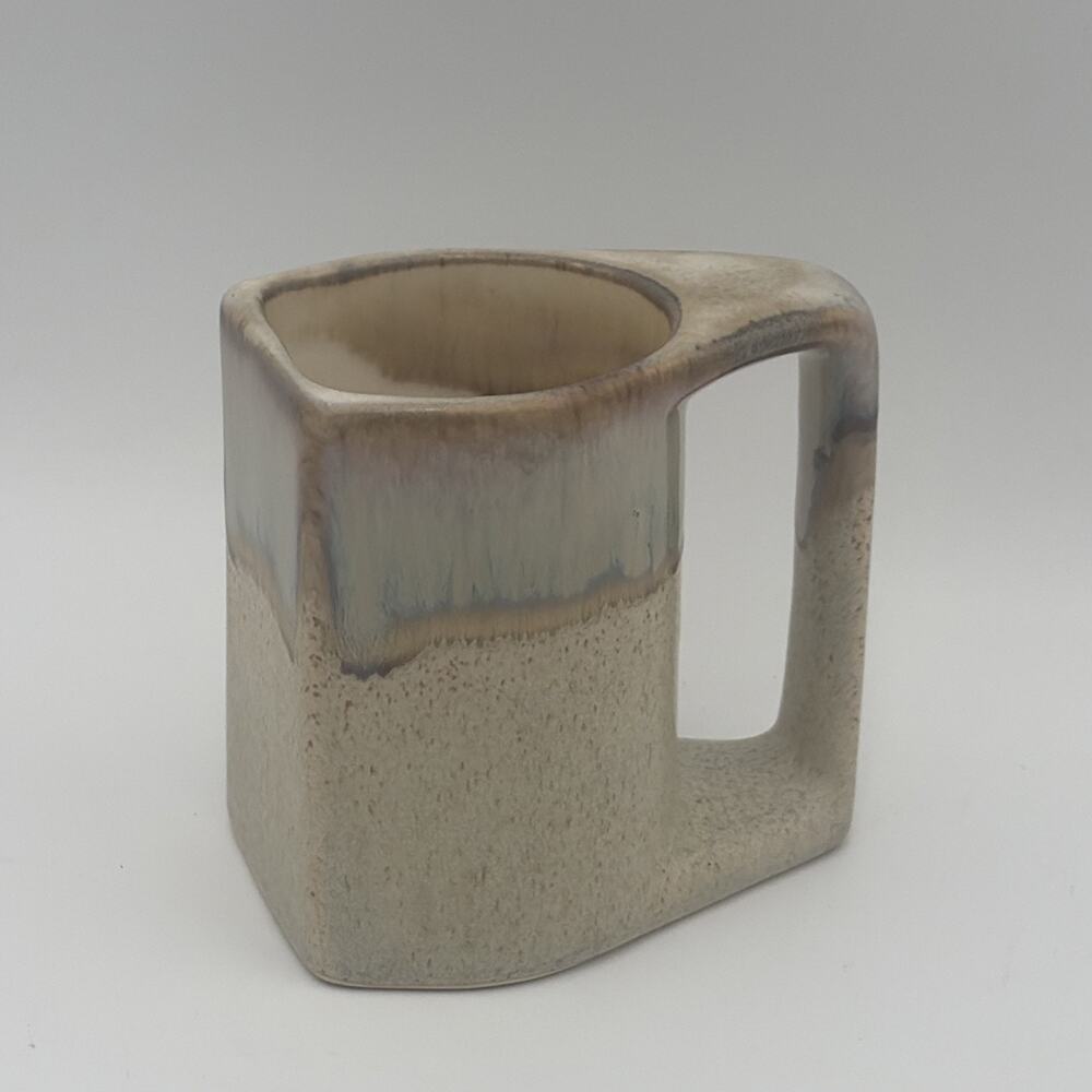 1 VTG Rodolfo Padilla Drip Glaze Stacking Stoneware Coffee Mug Mexican Pottery